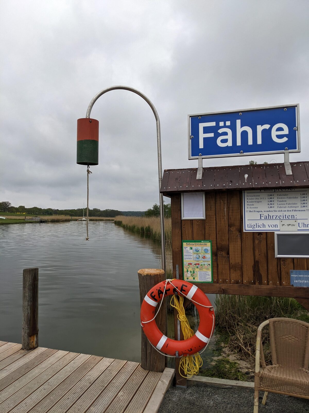 Fähranleger bei Seedorf